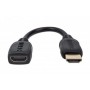 Manhattan 354523 adaptador para cabos HDMI 19-pin Preto