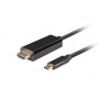 LANBERG CABLE USB-C(M)--HDMI(M) 3M 4K 60HZ BLACK