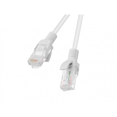 Lanberg Patchcord RJ45, cat. 6, UTP, 1m, grey