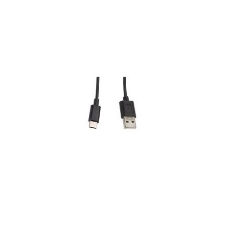 LANBERG USB CABLE 2.0 TYPE-C(M)-AM 1M, BLACK