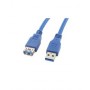 Lanberg CA-US3E-10CC-0018-B USB cable 1.8 m USB 3.0 USB A blue