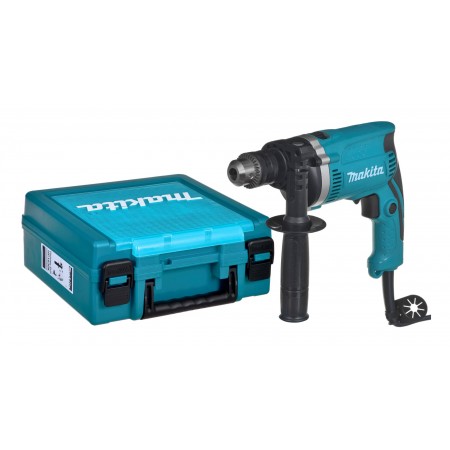 Makita HP1630K drill Key 3200 RPM Black,Blue 2.1 kg