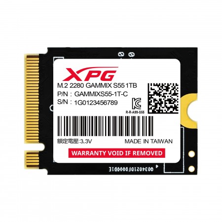 ADATA SGAMMIXS55-1T-C disco SSD 1 TB M.2 PCI Express 4.0 NVMe 3D NAND