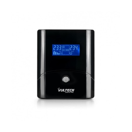 Vultech UPS1050VA-PRO UPS Linha interativa 1,05 kVA 560 W 2 tomada(s) CA