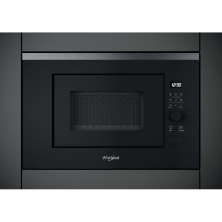 Whirlpool WMF201G Preto, Aço inoxidável Micro-ondas grill Embutido 20 l 800 W