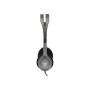 Logitech 981-000271 auscultador Auscultadores Com fios Fita de cabeça Escritório Call center Preto, Prateado