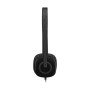 Logitech 981-000589 auscultador Auscultadores Com fios Fita de cabeça Escritório Call center Preto