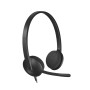 Logitech 981-000475 auscultador Auscultadores Com fios Fita de cabeça Escritório Call center USB Type-A Preto