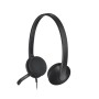 Logitech 981-000475 auscultador Auscultadores Com fios Fita de cabeça Escritório Call center USB Type-A Preto