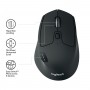 Logitech M720 rato Escritório Mão direita RF Wireless + Bluetooth Ótico 1000 DPI