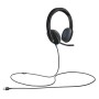 Logitech 981-000480 auscultador Auscultadores Com fios Fita de cabeça Escritório Call center USB Type-A Preto