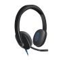 Logitech 981-000480 auscultador Auscultadores Com fios Fita de cabeça Escritório Call center USB Type-A Preto