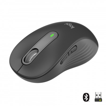 Logitech Signature M650 rato Escritório Mão direita RF Wireless + Bluetooth Ótico 4000 DPI