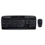 Logitech Wireless Combo MK330 teclado Rato incluído Escritório USB QWERTY Estados Unidos (Internacional) Preto