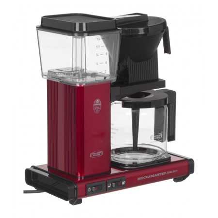 MOCCAMASTER KBG SELECT METALLIC RED DRIP COFFEE MAKER