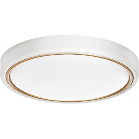 Modern LED ceiling plafond Activejet VERDI White/Gold 23W