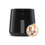 Philips 3000 series HD9270 70 fritadeiras Individual 6,2 l Independente 2000 W Fritadeira a ar quente Preto, Prateado