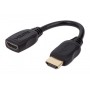 Manhattan 354523 adaptador para cabos HDMI 19-pin Preto