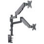 Manhattan 461597 Supporti a parete per TV 81,3 cm (32") Scrivania Grigio