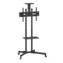 Manhattan 461238 Supporti a parete per TV 177,8 cm (70") Pavimento Nero