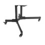 Manhattan 461238 Supporti a parete per TV 177,8 cm (70") Pavimento Nero