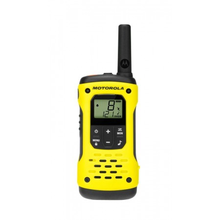 Motorola Talkabout T92 H2O rádio two-way 16 canais 446.00625 - 446.19375 MHz Preto, Amarelo