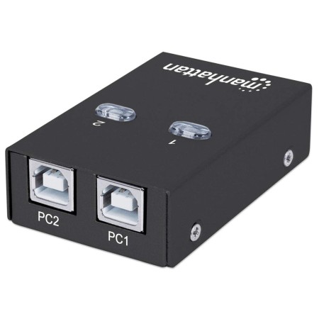 Manhattan 162005 hub di interfaccia 480 Mbit s Bianco