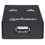 Manhattan 162005 hub di interfaccia 480 Mbit s Bianco