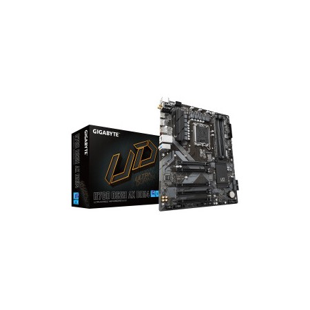 Gigabyte B760 DS3H AX DDR4 Motherboard - Supports Intel Core 14th CPUs, 8+2+1 Phases Digital VRM, up to 5333MHz DDR4 (OC), 2xPC