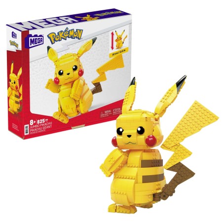 MEGA Pokémon FVK81 acessório para brinquedos de construção Bonecos de construção Amarelo