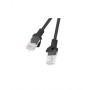 Lanberg patchcord utp cat.5e 15m black pcu5-10cc-1500-bk