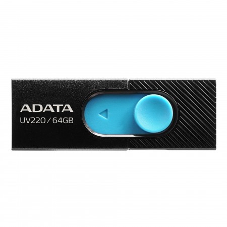 ADATA UV220 unidade de memória USB 64 GB USB Type-A 2.0 Preto, Azul