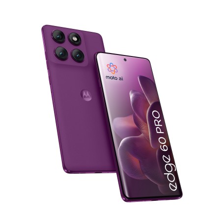 Motorola edge 60 pro 16,9 cm (6.67") Dual SIM Android 15 5G USB Type-C 12 GB 512 GB 6000 mAh Roxo