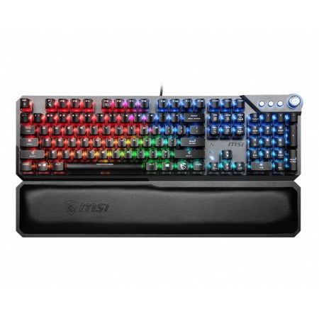 MSI VIGOR GK71 SONIC teclado Jogos USB QWERTY Estados Unidos (Internacional) Preto