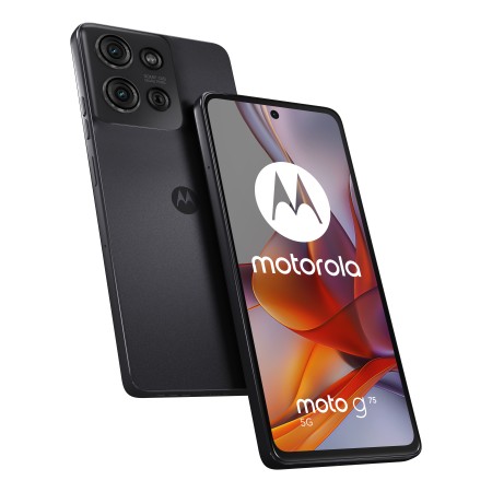 Motorola moto G75 5G 17,2 cm (6.78") Dual SIM híbrido Android 14 USB Type-C 8 GB 256 GB 5000 mAh Cinzento