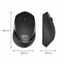 Logitech M330 Silent Plus rato Escritório Mão direita RF Wireless Mecânico 1000 DPI