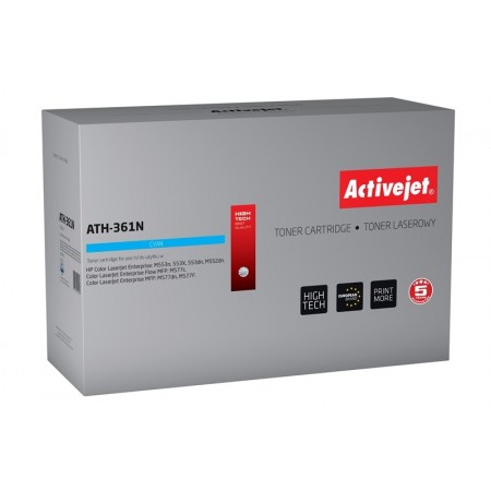 Activejet ATH-361N Toner (replacement for HP 508A CF361A- Supreme- 5000 pages- cyan)