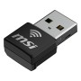 MSI AX1800 Nano WiFi USB Adapter scheda di interfaccia e adattatore USB 2.0