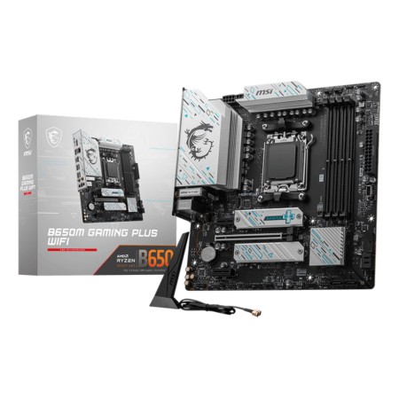 MSI B650M GAMING PLUS WIFI motherboard AMD B650 Ranhura AM5 micro ATX