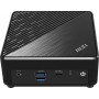 MSI Cubi N ADL-002EU Intel® N N100 4 GB DDR4-SDRAM 128 GB SSD Windows 11 Pro Mini PC Preto