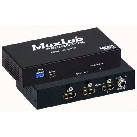 MUXLAB Splitter HDMI 1x2, 4K/60Hz