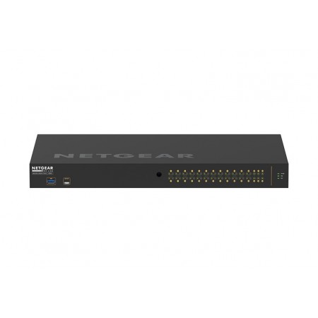 NETGEAR GSM4230P-100EUS switch de rede Gerido L2 L3 Gigabit Ethernet (10 100 1000) Power over Ethernet (PoE) 1U Preto