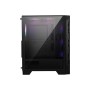 MSI MAG Forge 120A AIRFLOW Midi Tower Preto, Transparente
