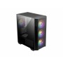MSI MAG Forge M100R Midi Tower Preto, Transparente