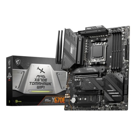MSI MAG X670E TOMAHAWK WIFI motherboard AMD X670 Ranhura AM5 ATX