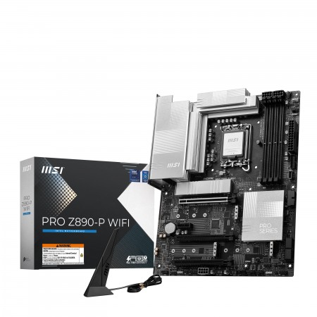 MSI PRO Z890-P WIFI motherboard Intel Z890 LGA 1851 (Socket V1) ATX