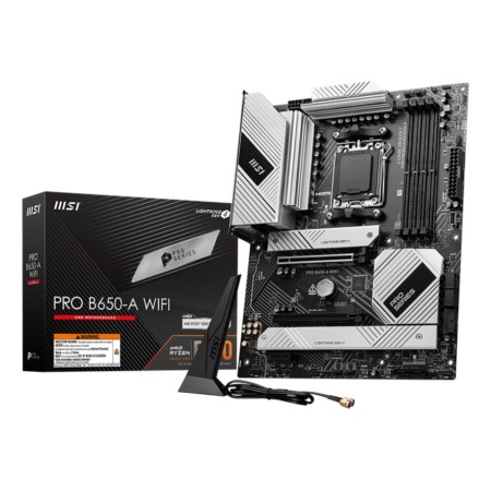 MSI PRO B650-A WIFI motherboard AMD B650 Ranhura AM5 ATX