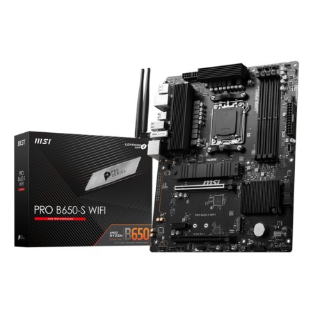 MSI PRO B650-S WIFI motherboard AMD B650 Ranhura AM5 ATX