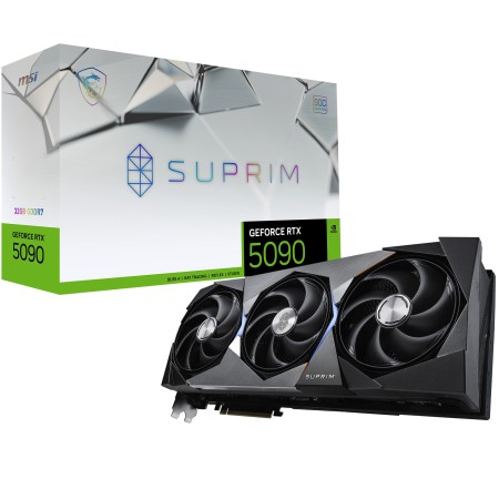 MSI SUPRIM GEFORCE RTX 5090 32G SOC placa de vídeo NVIDIA 32 GB GDDR7