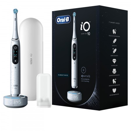 Oral-B iO Series 10 Adulto Escova de dentes rotativa oscilante Branco